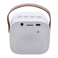   Boxa portabila, 1200 mAh, 2502E15800, Everestus, 90 x 65 x 76 mm, Poliuretan, ABS, Alb