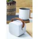 Boxa portabila, 1200 mAh, 2502E15800, Everestus, 90 x 65 x 76 mm, Poliuretan, ABS, Alb
