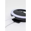 Selfie ring light, Everestus, 2610E17906, 150 mAh, Ø85x27 mm, ABS, Negru