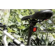   Set 2 lumini COB pentru bicicleta, 2509E17488, Everestus, 37x49x30 mm, Plastic, Negru
