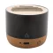 Boxa portabila, 400 mAh, 2509E17516, Everestus, Ø70x59 mm, Aluminiu, Bambus, Negru