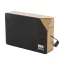 Boxa portabila, 300 mAh, 2509E17935, Everestus, 98x62x23 mm, Bambus, Poliester, Negru, Natur