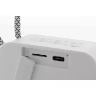   Boxa portabila, 300 mAh, 2509E17541, Everestus, 80x80x33 mm, ABS, Metal, Alb