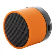  Boxa portabila, 300 mAh, 2509E17491, Everestus, Ø60x50 mm, ABS, Metal, Portocaliu