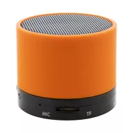   Boxa portabila, 300 mAh, 2509E17491, Everestus, Ø60x50 mm, ABS, Metal, Portocaliu