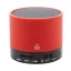 Boxa portabila, 300 mAh, 2509E17492, Everestus, Ø60x50 mm, ABS, Metal, Rosu