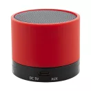 Boxa portabila, 300 mAh, 2509E17492, Everestus, Ø60x50 mm, ABS, Metal, Rosu