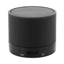 Boxa portabila, 300 mAh, 2509E17489, Everestus, Ø60x50 mm, ABS, Metal, Negru