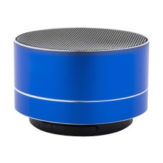   Boxa portabila, 300 mAh, 2509E17803, Everestus, Ø70x42 mm, Aluminiu, Metal, Albastru