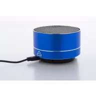   Boxa portabila, 300 mAh, 2509E17803, Everestus, Ø70x42 mm, Aluminiu, Metal, Albastru