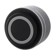   Boxa portabila, 300 mAh, 2509E17802, Everestus, Ø70x42 mm, Aluminiu, Metal, Negru