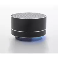   Boxa portabila, 300 mAh, 2509E17802, Everestus, Ø70x42 mm, Aluminiu, Metal, Negru