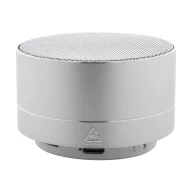   Boxa portabila, 300 mAh, 2509E17804, Everestus, Ø70x42 mm, Aluminiu, Metal, Argintiu