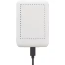 Baterie externa 5000 mAh, USB-C, Micro USB, 2509E17787, Everestus, 64x93x14 mm, ABS, Alb