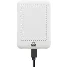Baterie externa 5000 mAh, USB-C, Micro USB, 2509E17787, Everestus, 64x93x14 mm, ABS, Alb