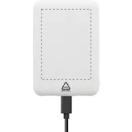  Baterie externa 5000 mAh, USB-C, Micro USB, 2509E17787, Everestus, 64x93x14 mm, ABS, Alb