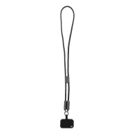   Lanyard pentru telefon, 2509E17565, Everestus, 58x850 mm, PET, Negru
