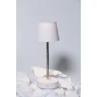   Lampa de birou, 2509E17521, Everestus, Ø106x280 mm, ABS, Alb