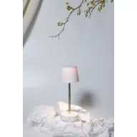   Lampa de birou, 2509E17521, Everestus, Ø106x280 mm, ABS, Alb