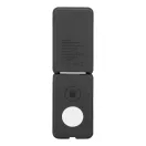 Incarcator wireless 15 W, 2509E17695, Everestus, 65x115x18 mm, Poliuretan, Metal, Negru