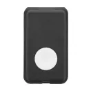 Incarcator wireless 15 W, 2509E17695, Everestus, 65x115x18 mm, Poliuretan, Metal, Negru
