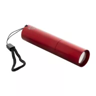   Lanterna cu baterie reincarcabila 400 mAh, 2509E17478, Everestus, Ø23x100 mm, Aluminiu, Rosu