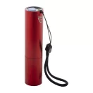 Lanterna cu baterie reincarcabila 400 mAh, 2509E17478, Everestus, Ø23x100 mm, Aluminiu, Rosu