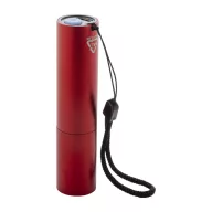   Lanterna cu baterie reincarcabila 400 mAh, 2509E17478, Everestus, Ø23x100 mm, Aluminiu, Rosu