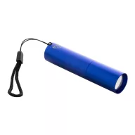   Lanterna cu baterie reincarcabila 400 mAh, 2509E17477, Everestus, Ø23x100 mm, Aluminiu, Albastru