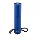 Lanterna cu baterie reincarcabila 400 mAh, 2509E17477, Everestus, Ø23x100 mm, Aluminiu, Albastru
