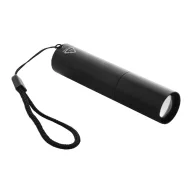   Lanterna cu baterie reincarcabila 400 mAh, 2509E17476, Everestus, Ø23x100 mm, Aluminiu, Negru