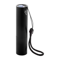   Lanterna cu baterie reincarcabila 400 mAh, 2509E17476, Everestus, Ø23x100 mm, Aluminiu, Negru