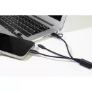 Cablu de incarcare, Everestus, 2610E17656, 22x170x8 mm, Aluminiu, Poliester, Albastru Dark
