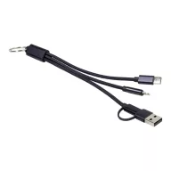   Cablu de incarcare, Everestus, 2610E17656, 22x170x8 mm, Aluminiu, Poliester, Albastru Dark