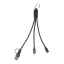 Cablu de incarcare, Everestus, 2610E17657, 22x170x8 mm, Aluminiu, Poliester, Verde Dark