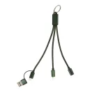 Cablu de incarcare, Everestus, 2610E17657, 22x170x8 mm, Aluminiu, Poliester, Verde Dark