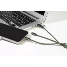 Cablu de incarcare, Everestus, 2610E17657, 22x170x8 mm, Aluminiu, Poliester, Verde Dark
