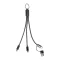 Cablu de incarcare, Everestus, 2601E15213, 22x170x8 mm, Aluminiu, Poliester, Negru