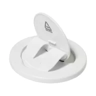   Suport magnetic pentru telefon, Everestus, 2601E15116, Ø58x4 mm, ABS, Metal, Alb