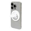 Suport magnetic pentru telefon, Everestus, 2601E15116, Ø58x4 mm, ABS, Metal, Alb