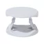 Suport adeziv pentru telefon, Everestus, 2601E15210, Ø40x27 mm, ABS, Alb