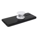 Suport adeziv pentru telefon, Everestus, 2601E15210, Ø40x27 mm, ABS, Alb
