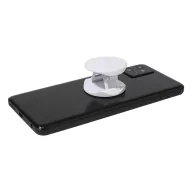   Suport adeziv pentru telefon, Everestus, 2601E15210, Ø40x27 mm, ABS, Alb