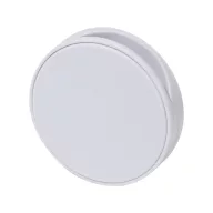   Suport adeziv pentru telefon, Everestus, 2601E15210, Ø40x27 mm, ABS, Alb