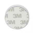 Suport adeziv pentru telefon, Everestus, 2601E15210, Ø40x27 mm, ABS, Alb