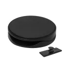 Suport adeziv pentru telefon, Everestus, 2601E15209, Ø40x27 mm, ABS, Negru