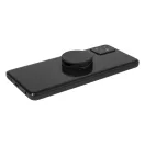 Suport adeziv pentru telefon, Everestus, 2601E15209, Ø40x27 mm, ABS, Negru