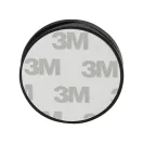 Suport adeziv pentru telefon, Everestus, 2601E15209, Ø40x27 mm, ABS, Negru