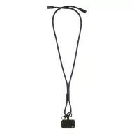   Suport lanyard pentru telefon, Everestus, 2601E15083, 58x660x10 mm, Poliester, Albastru inchis