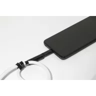   Suport lanyard pentru telefon, Everestus, 2601E14942, 58x330x10 mm, Poliester, Alb